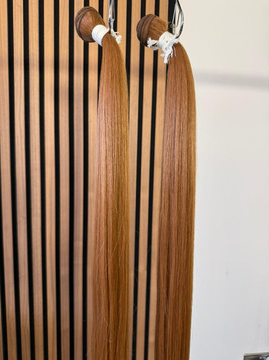 27/30 Bone Straight Sew-In Bundle – 30 Inches | 120g