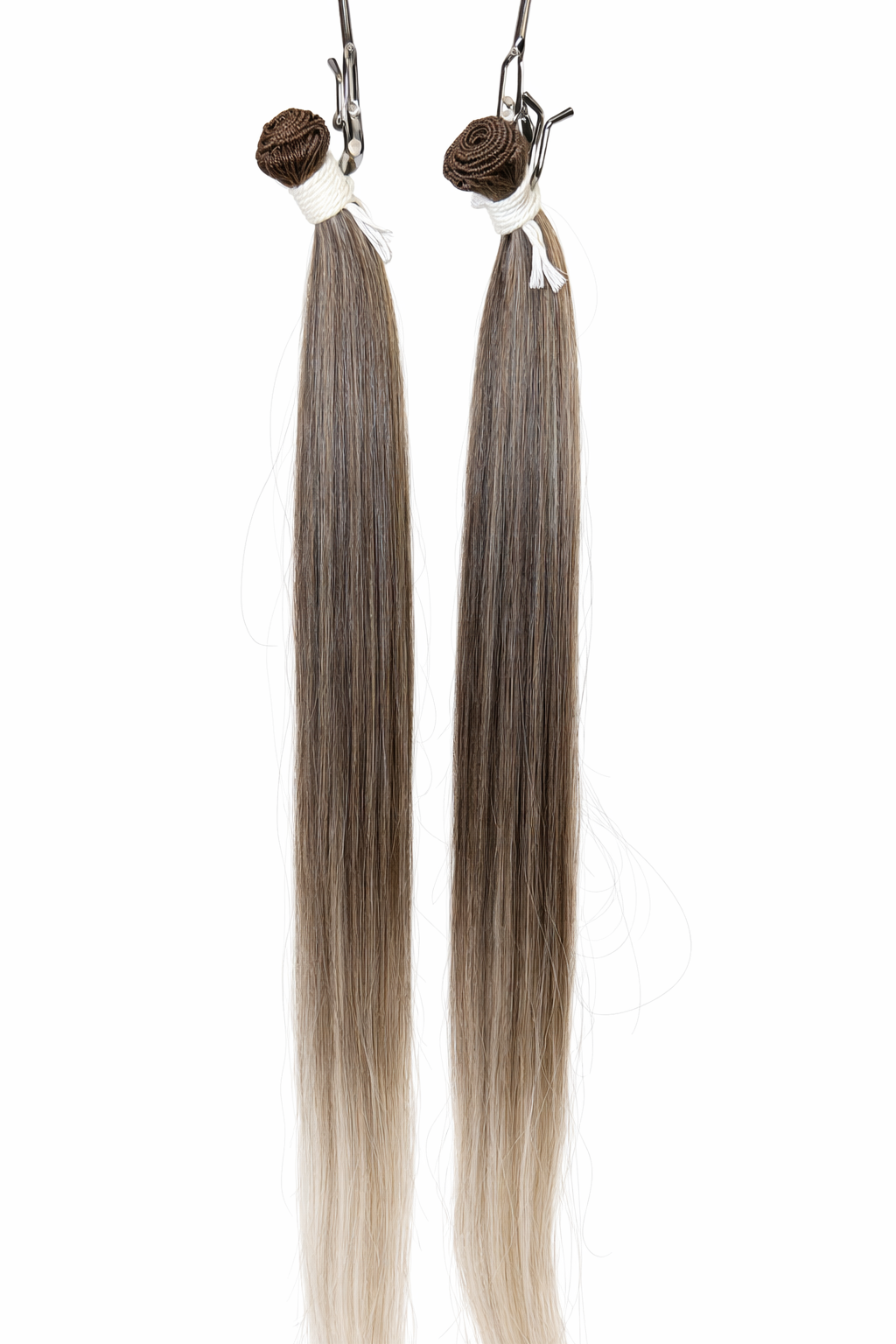 T4/56A Bone Straight Sew-In Bundle – Medium Brown to Soft Ash-Blonde Ombré