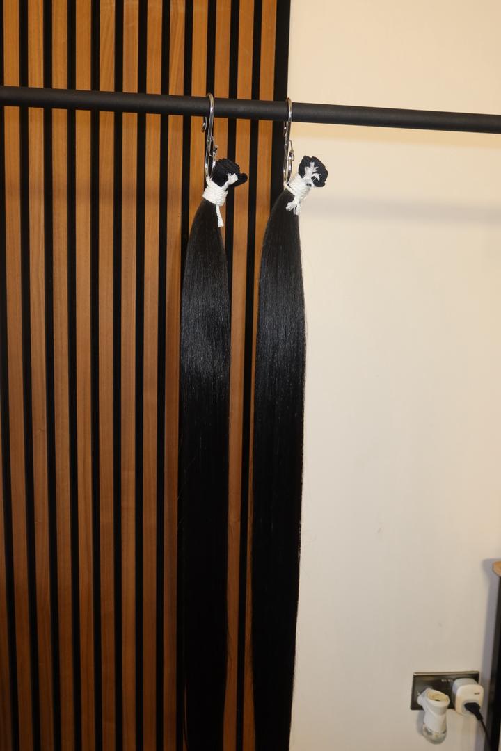 1B Bone Straight Sew-In Bundle – 30 Inches | 120g